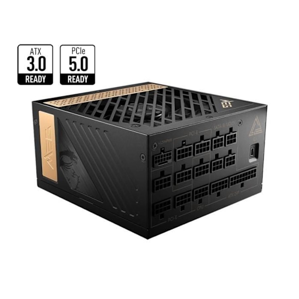 MSI MEG Ai1300P PCIE5 1300W strømforsyning