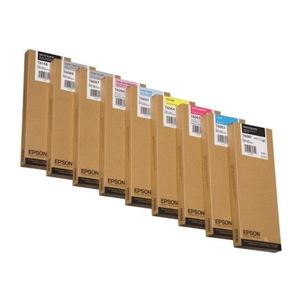 EPSON Cartridge T6067 - Vaalea musta - 220ml