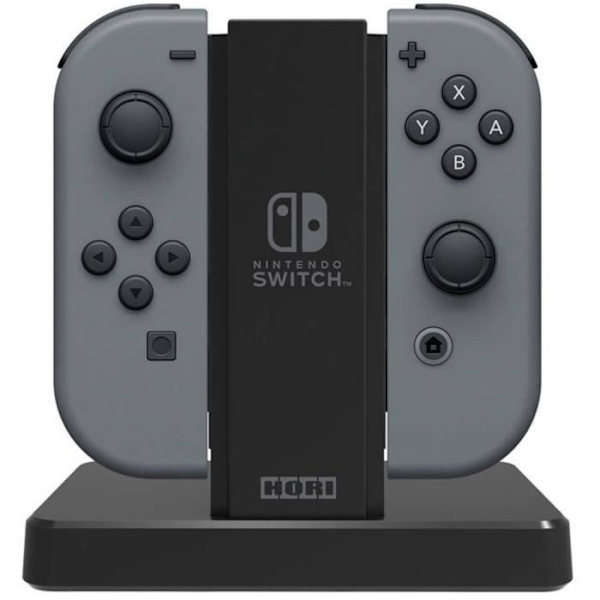 Hori Multi Nintendo switch opladestation - officiel Nintendo licens Sort