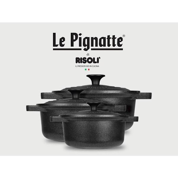 Risoli LE PIGNATTE Kattila kannella 24 cm