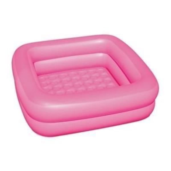 Vaaleanpunainen puhallettava vauvan suihkukylpy - Bestway - 86 x 86 x 25 cm Lyserød