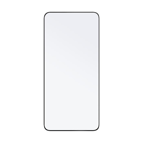FAST Heltäckande skyddande härdat glas för Samsung Galaxy S22 5G med skärmläsare, svart Svart