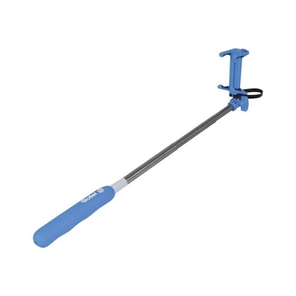 Rollei Selfie Stick 4 Me - Støttesystem - selfie stick - Mobiltelefon - Blå - 1 kg