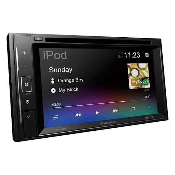 Bilradio - PIONEER - AVH-A240DABDAB - DVD - USB - 2 DIN - 6,2" - DAB+ - Bluetooth