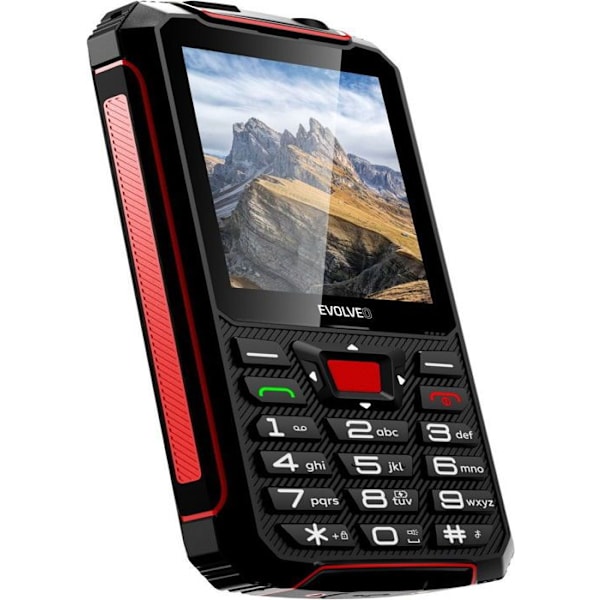 EVOLVEO StrongPhone W4 röd