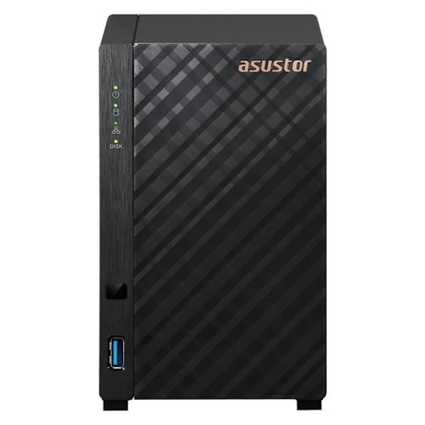 ASUSTOR Drivestor 2 Lite AS1102TL - Barebone 2-bay NAS Server - Realtek RTD1296 1 GB DDR4 (uden HDD)