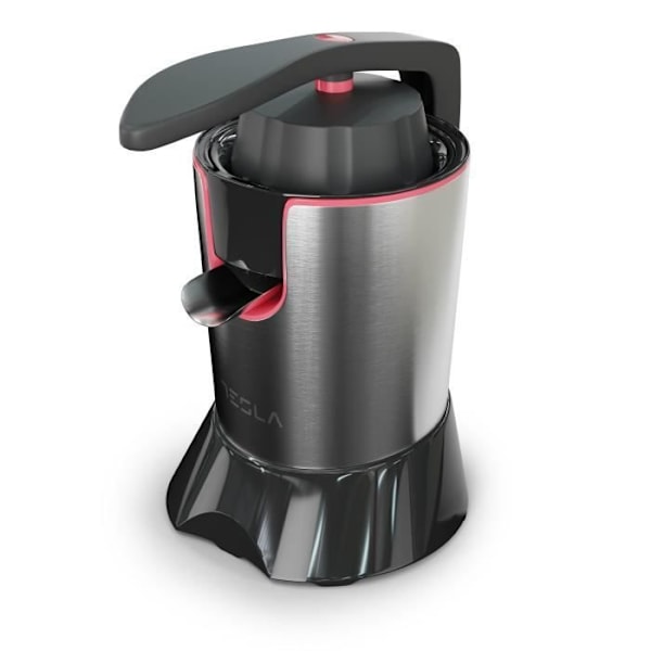 TESLA - CJ301BX - Elektrisk citruspresser - 2 koner - Skålens kapacitet (650ml) - Effekt 300W - Sort rustfrit stål