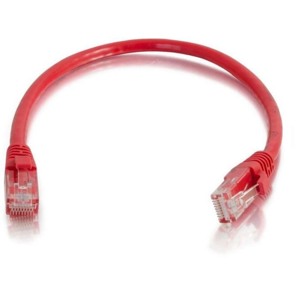 Switch - hub ethernet - injektor Cables to go U kategorik kabel uden snag Cat6 550 MHz 2 m Rød