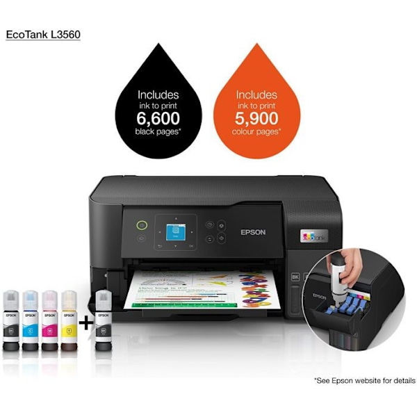 Epson EcoTank L3560 musta