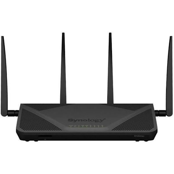 Trådløs router - SYNOLOGY - RT2600ac - WiFi AC - Dual-band - 2600 Mbps hoved Wi-Fi 5