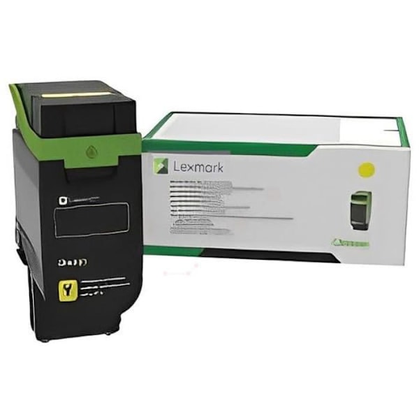 Lexmark 75M2HY0 Väriainesarjan keltainen suuren kapasiteetin palautusohjelma, 8,8 000 sivua ISO/IEC 19752 Lexmark CS 531/CX 532