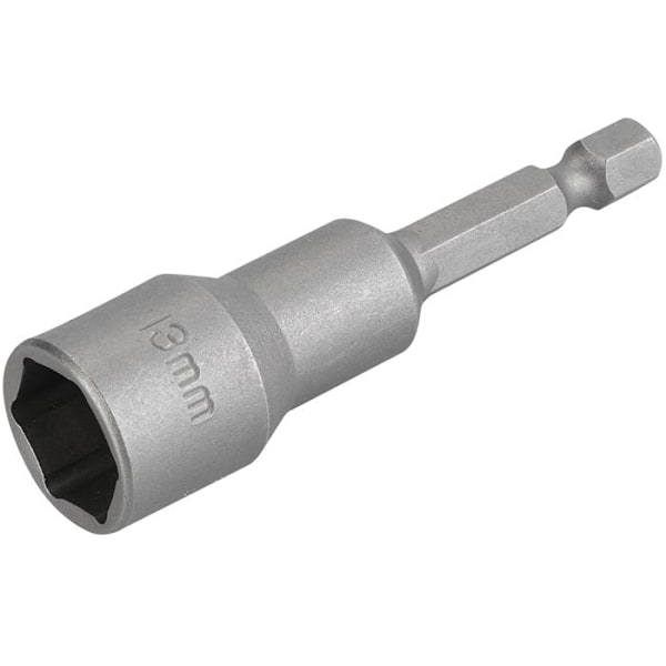 Skruvbits huvudsats - KREATOR - 13 mm - Kromvanadiumstål - 6-kantig axel 1/4’’ - Magnetisk