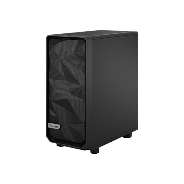 FRACTAL DESIGN - PC Meshify 2 kompakt etui sort hærdet glaspanel lysfarvet