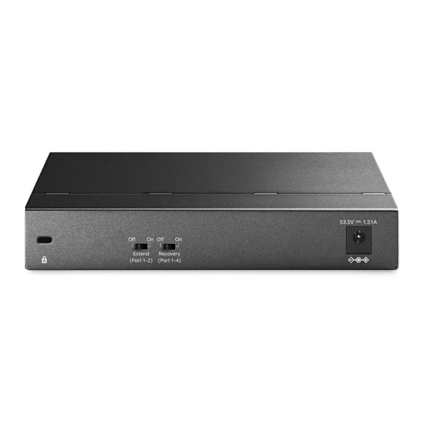 TP-LINK TL-SG1006PP switch - 6 uadministrerede Gigabit Ethernet-porte Grå