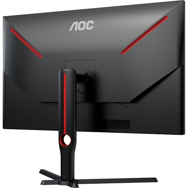 PC-skærm - AOC - U27G3X - 27" UHD 4K - IPS panel - 160Hz - 1ms - Højdejusterbar - 2 HDMI 2 DP - Adaptive Sync - Sort