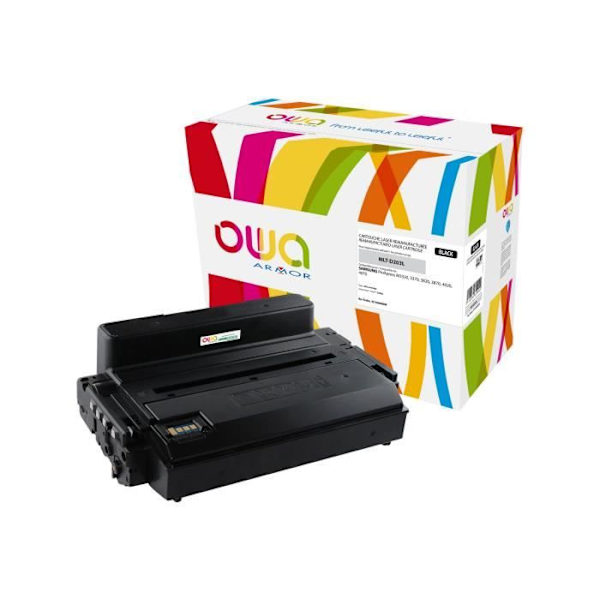 OWA sort renoveret tonerpatron til Samsung ProXpress M3320, M3370, M3820 - ARMOR