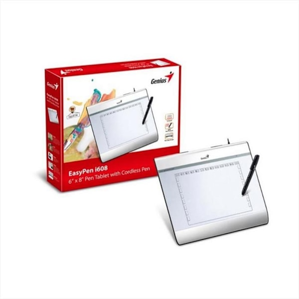 Digitaliseringspenna Genius Easypen I608 6 tum X8 tum