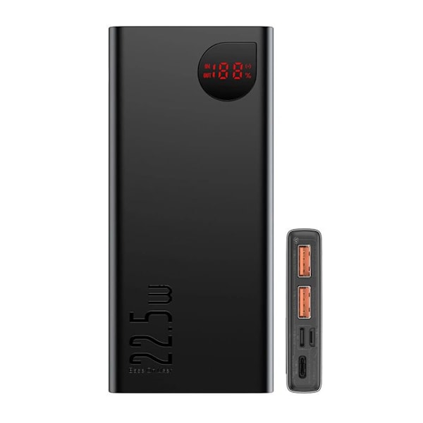 BASEUS POWER BANK ADAMAN MED DIGITAL DISPLAY (2021), C+U+U, PD 3.0, Q Sort