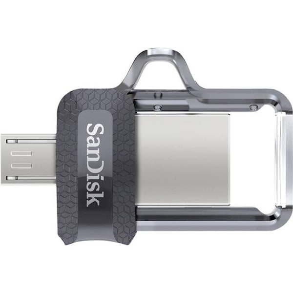 SanDisk Ultra 128GB Dual Drive m3.0 til Android-enheder og computere (SDDD3 - 128G)