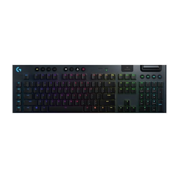 Näppäimistö - LOGITECH G - G915 - Langaton - Mekaaninen näppäimistö - Taustavalaistu