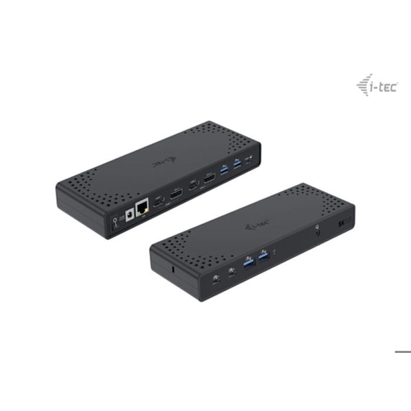 Station d'accueil - I-TEC - Dualdock - 1x5K - 2x4K 60Hz - 100W Power Delivery