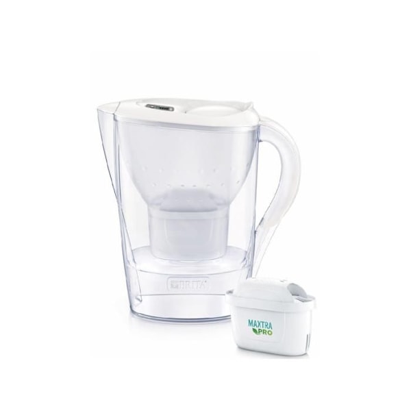 Brita Carafes Carafe filtrante Marella Cool Memo, tilavuus 2,4 l, suodatin MX PRO, valkoinen 1052789