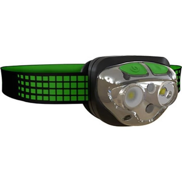 Hovedlygte - ENERGIZER - Vision Ultra HD - Genopladelig USB - 3 lysstyrker - Unisex Grøn, sort