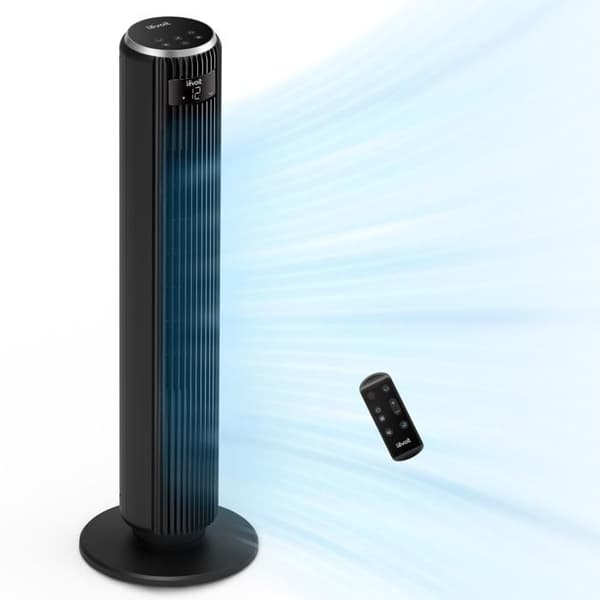 Tornadoventilator - LEVOIT - TempSense 36 DC - 12 hastigheter - Vortexair-teknologi - Tyst 20 dB