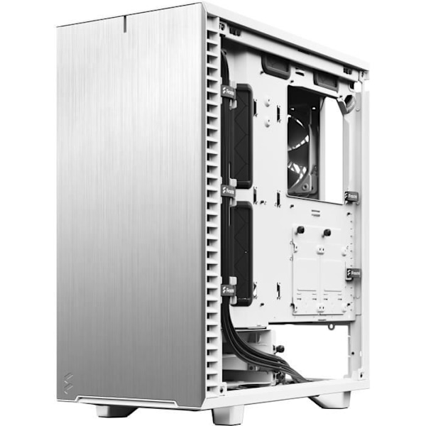 FRACTAL DESIGN PC CASE Define 7 - Compact White Solid Panel - White - ATX Format (FD-C-DEF7C-05)