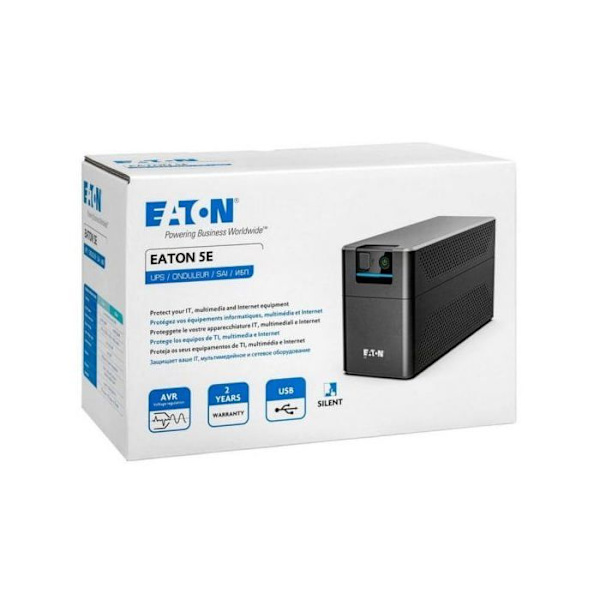EATON UPS 5E GEN2 900 USB DIN - INTERAC KESKEYTYMÄTÖN VIRTALÄHDE