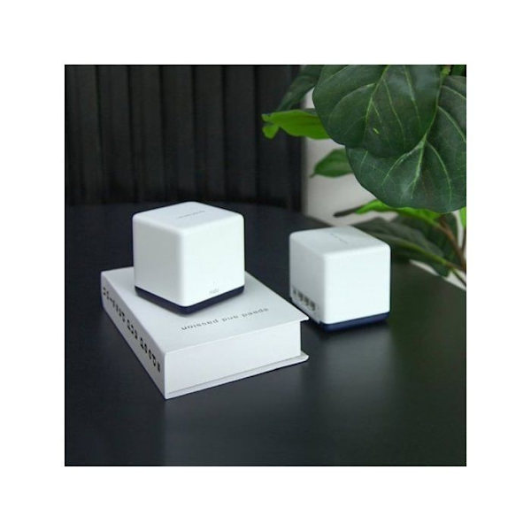 WiFi Mesh AC 1900 Mbps täckning 350 - Mercusys Halo H50G (2-pack) - 3 Gigabit Ethernet-portar - Beamforming
