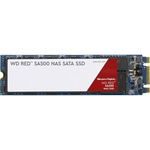 Intern SSD SATA NAS Red™ SA500 2 TB - WESTERN DIGITAL - M.2 2280 - 3D NAND-teknologi