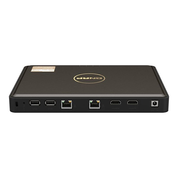 NAS-server - QNAP - TBS-464-8G - 4 fack - Intel Celeron N5105 - Gigabit Ethernet Svart