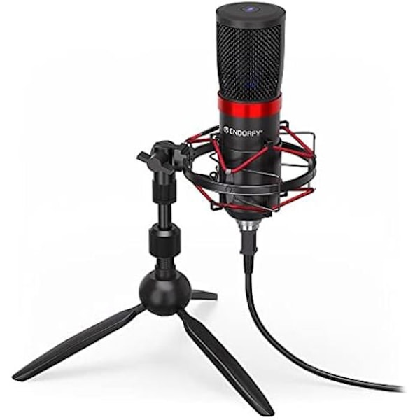 ENDORFY Solum Streaming T USB Computermikrofon - Mute-knap, Shock Mount, Plug&Play