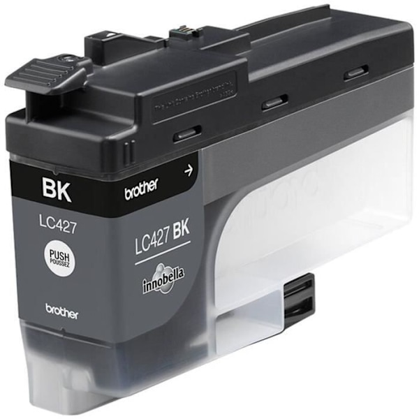 Blækpatron LC427BK - BROTHER - Sort - 3000 sider - Til Brother MFC-J6955DW, MFC-J6957DW, MFC-J5955DW og HL-J6010DW