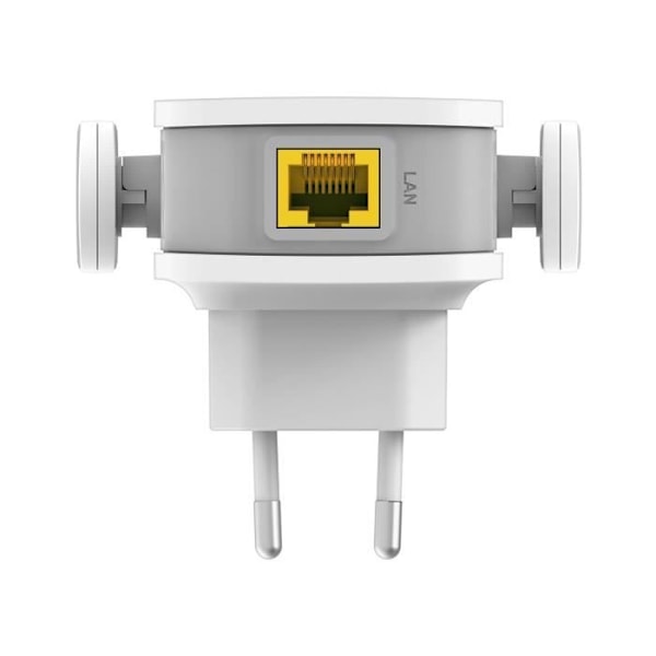 D-LINK-toistin WiFi- DAP-1610 AC1200 - kaksikaistainen integroidulla pistorasialla - kompakti pistorasia