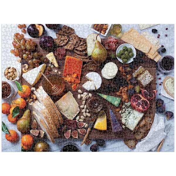 Multi-Puzzle 1000 dele: Kunstnerisk ostebord