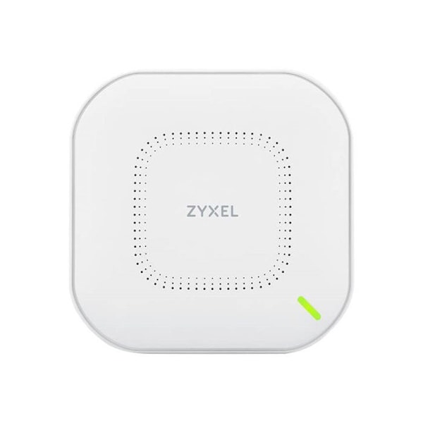 Zyxel True WiFi 6 (kaksikaistainen 802.11ax), 1,77 Gbps Hotspot, neliytiminen prosessori ja kaksi 2x2 MU-MIMO-antennia, ohjaus