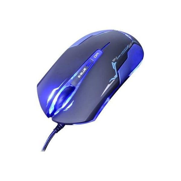 E-Blue Mazer Type-L Auroza EMS144 - 4 nappia - langallinen - musta