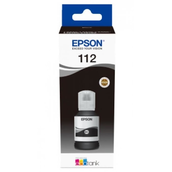 Epson ink/112 ecotank Pigment Black Bottle