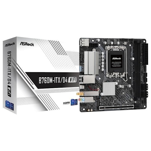 ASROCK B760M-ITX/D4 WiFi
