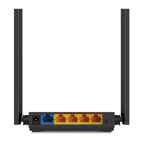 Tp-link Wifi Router Archer C54 Ac1200 Dual Ap/router, 4x Lan, 1x Wan/ 300mbps 2.4/ 867mbps 5ghz, Right To Socket, Indendørs, Sort