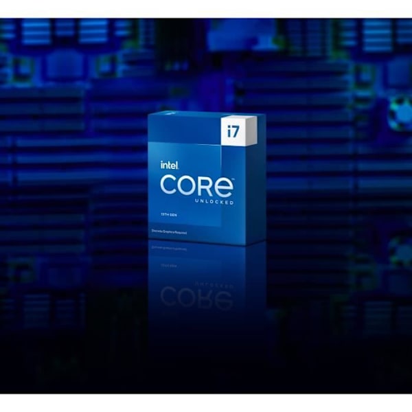 INTEL - Intel Core i7 -prosessori - 13700F - 2,1 GHz / 5,2 GHz
