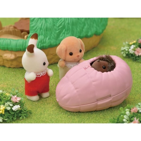 Pienoishahmot - SYLVANIAlaiset PERHEET - 5453 - Vauvojen piilopaikka Flerfärgad