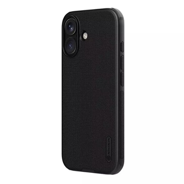 Suojakuori - Nillkin - iPhone 16 - Super Frosted Shield Pro Magnetic - Musta - Tyylikäs Sort