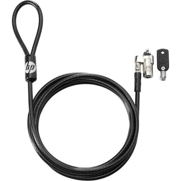 HP Keyed Cable Lock - Turvakaapeli - 1,83 m