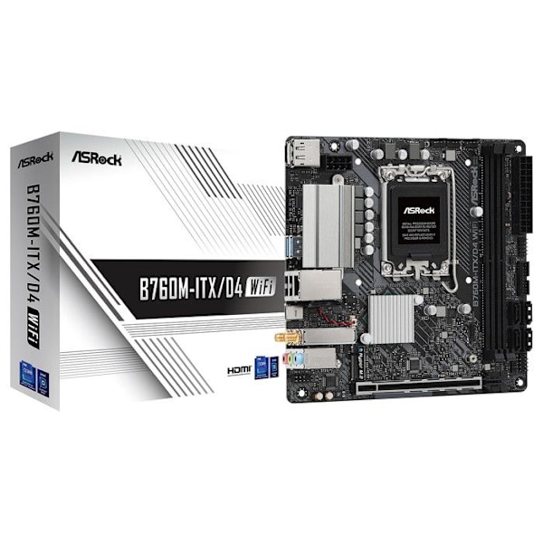 ASROCK B760M-ITX/D4 WiFi