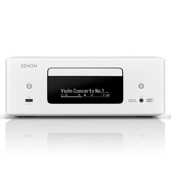 DENON RCD-N12DAB Hvid
