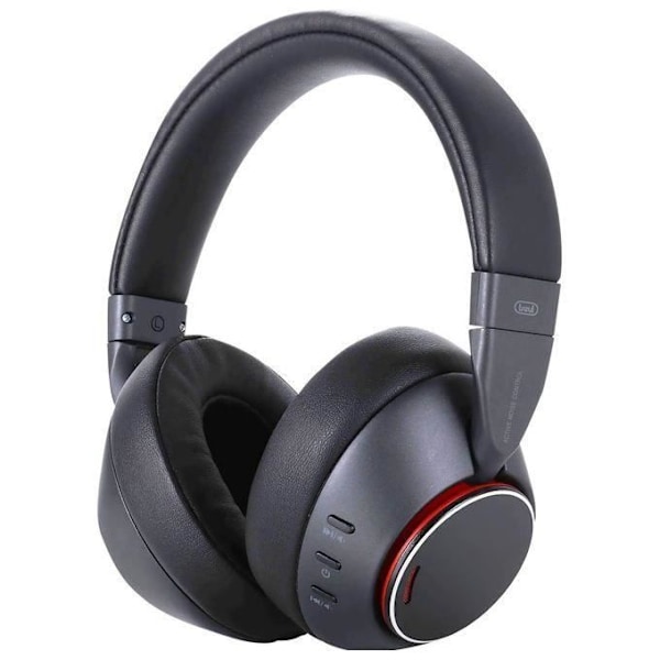 DJ Headset - Trevi - DJ 12E90 - Bluetooth - ANC - Blødt Læder Komfort