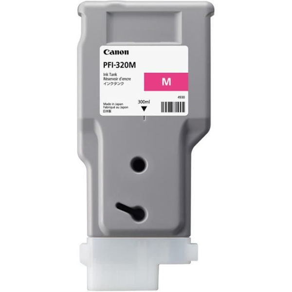 CANON PFI-320M blækpatron - Magenta - 300 ml - Til imagePROGRAF TM-200, TM-205, TM-300, TM-305